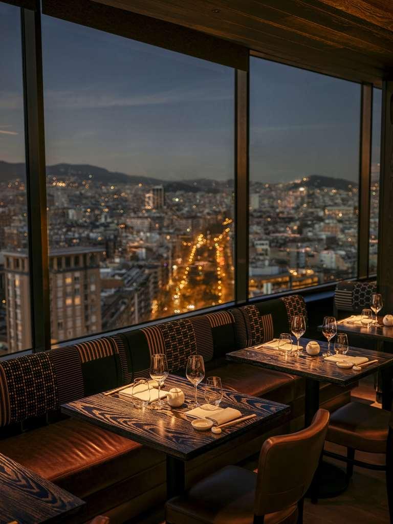Nobu Hotel Барселона Ресторант снимка View from the restaurant